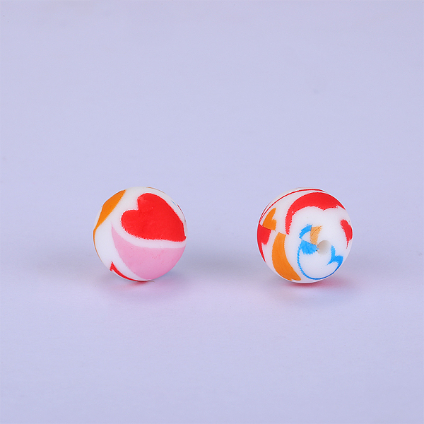 Printed Round With … - image