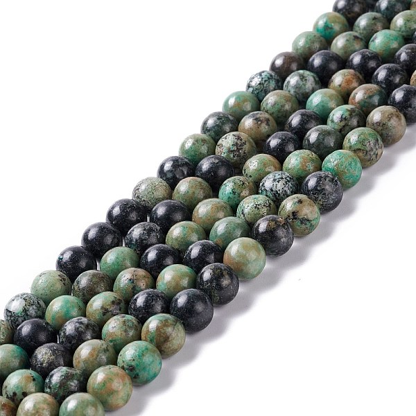 

PandaHall Natural Green Line Jaspe Beads Strands, Round, 8mm, Hole: 1.2mm, about 48~49pcs/strand, 15.67~15.94 inch(39.8~40.5cm) Green Line...