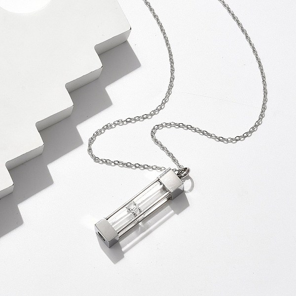 Glass Hourglass Rec… - image