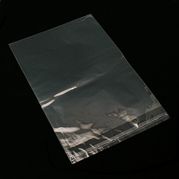 

PandaHall Cellophane Bags, Clear, 28.6x18cm, Unilateral Thickness: 0.0125mm, Inner Measure: 26x18cm OPP Cellophane Clear