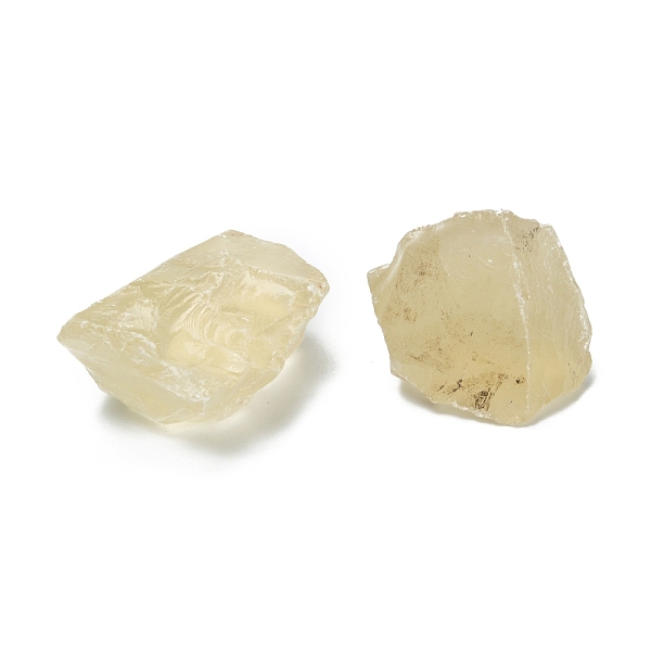 

PandaHall Rough Raw Natural Lemon Quartz Beads, for Tumbling, Decoration, Polishing, Wire Wrapping, Wicca & Reiki Crystal Healing, No Hole...