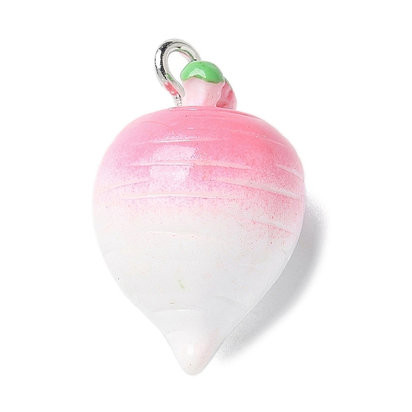 Resin Iron Pendants - image