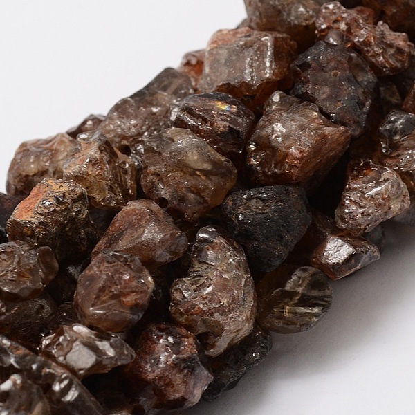 

PandaHall Chips Natural Zircon Bead Strands, 5~15x4~16mm, Hole: 1mm, about 15 inch Natural Gemstone Chip