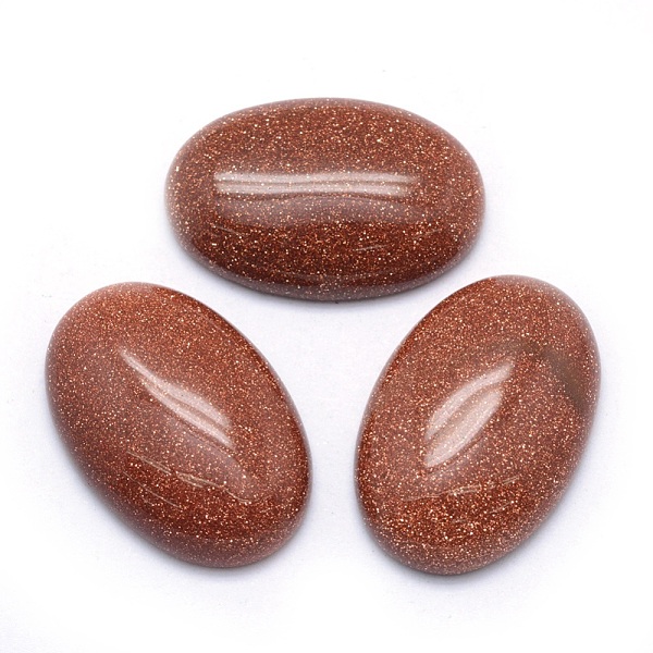 

PandaHall Natural & Synthetic Mixed Stone Cabochons, Oval, 30x20x7~7.5mm Mixed Stone Oval