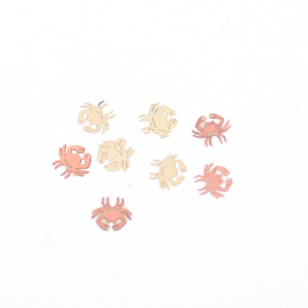 

PandaHall Brass Cabochons, Nail Art Decoration Accessories for Women, Constellations, Cancer, Cancer: 4.5x5.5x0.1mm, about 1000pcs/bag Brass...
