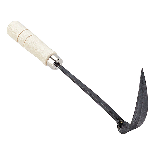 

PandaHall Stell Hoe with Wooden Handle, 310x115x41mm Steel