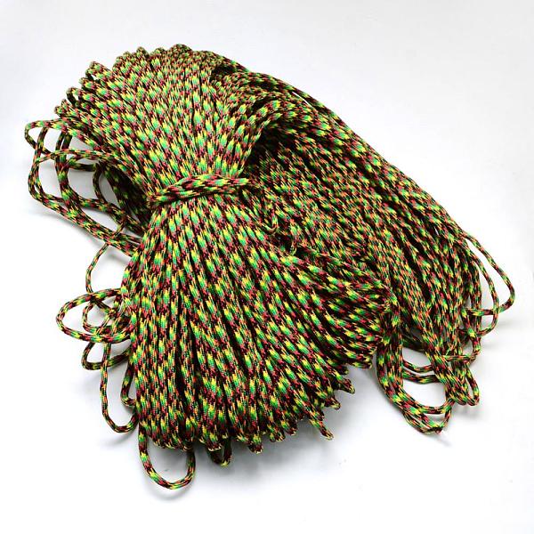 

PandaHall 7 Inner Cores Polyester & Spandex Cord Ropes, for Rope Bracelets Making, Lime, 4mm, about 109.36 yards(100m)/bundle..., Green
