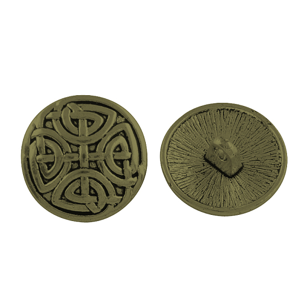 

PandaHall Tibetan Style Half Round Alloy Shank Buttons, Cadmium Free & Nickel Free & Lead Free, Antique Bronze, 17x7.5mm, Hole: 2mm, about...