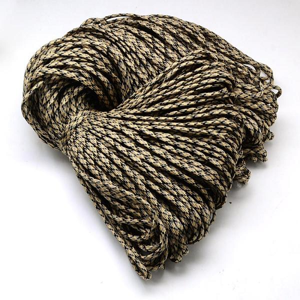 

PandaHall 7 Inner Cores Polyester & Spandex Cord Ropes, for Rope Bracelets Making, Light Khaki, 4mm, about 109.36 yards(100m)/bundle...