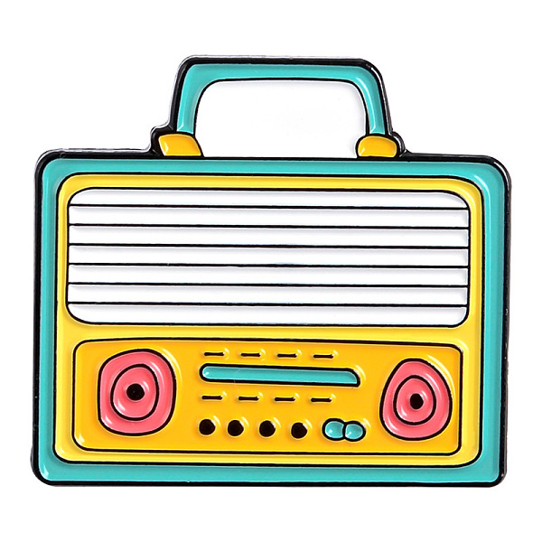 

PandaHall Creative Zinc Alloy Brooches, Enamel Lapel Pin, with Iron Butterfly Clutches or Rubber Clutches, Electrophoresis Black Color...