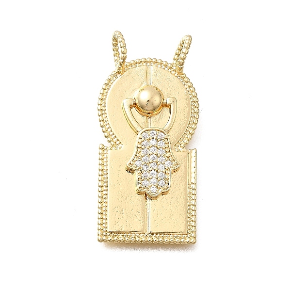 Brass Micro Pave Cu… - image