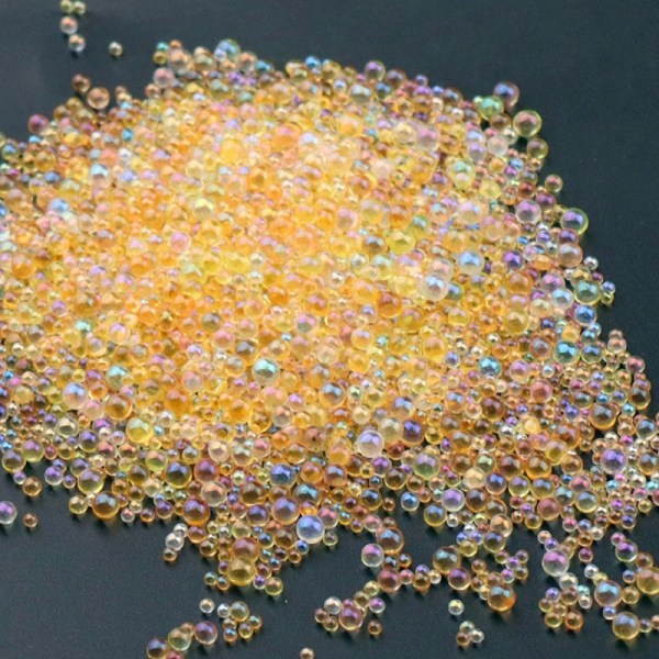 

PandaHall AB Color Plated 3D Nail Art Glass Mini Ball Beads, Tiny Caviar Nail Beads, DIY Nails Art Round Decorations, Gold, 0.4~3mm...
