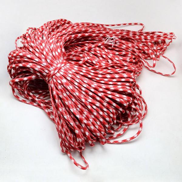 

PandaHall 7 Inner Cores Polyester & Spandex Cord Ropes, for Rope Bracelets Making, Red, 4mm, about 109.36 yards(100m)/bundle...
