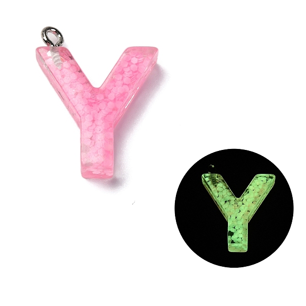 Luminous Resin Pendants