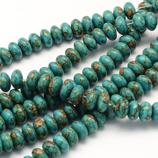 Dyed Synthetic Turq… - image