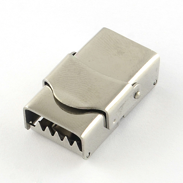 Smooth Surface 201 Stainless Steel Watch Band Clasps