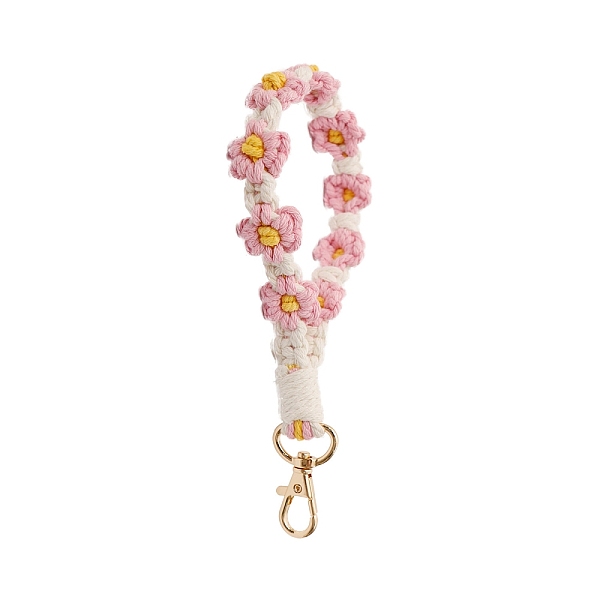 Cotton Handmade Braided Wrist Lanyard Pendant Decorations