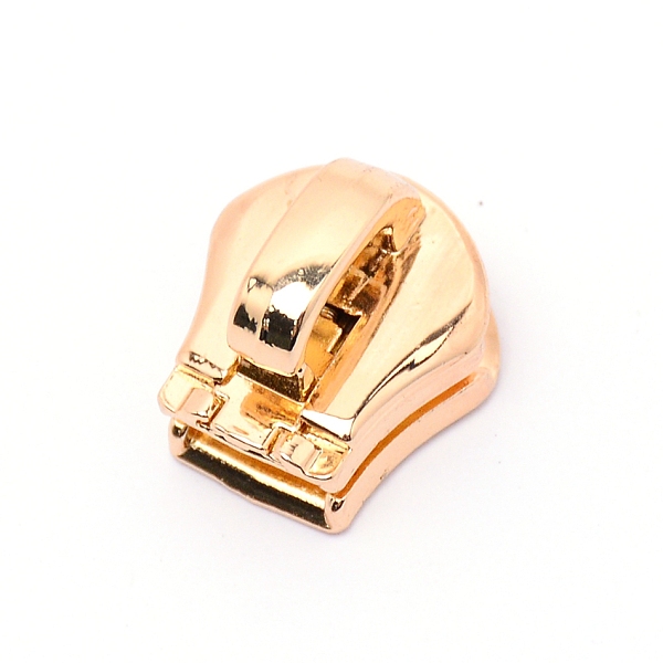 

PandaHall Zinc Alloy Replacement Zipper Sliders, for Luggage Suitcase Backpack Jacket Bags Coat, Light Gold, 16x15x13mm, Hole: 4x5.5mm Alloy