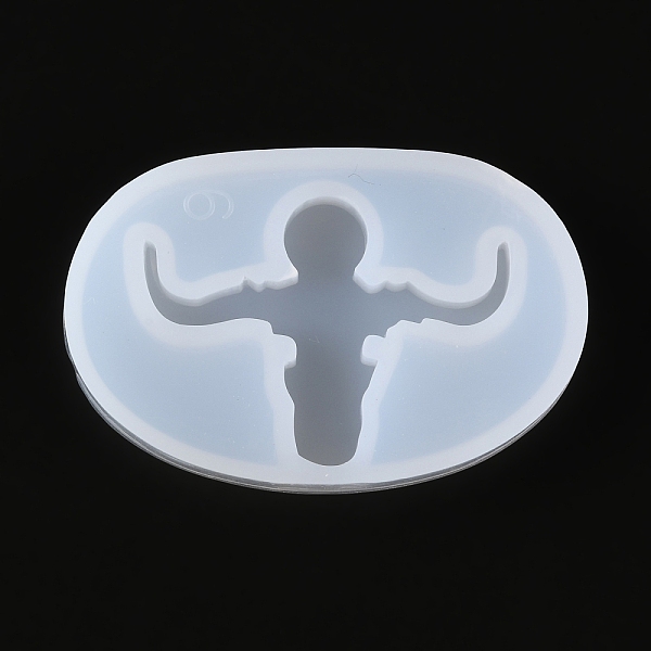 

PandaHall Muscle Man Pendant Silicone Molds, Resin Casting Molds, For UV Resin, Epoxy Resin Jewelry Making, White, 36.5x56.5x8.5mm Silicone...