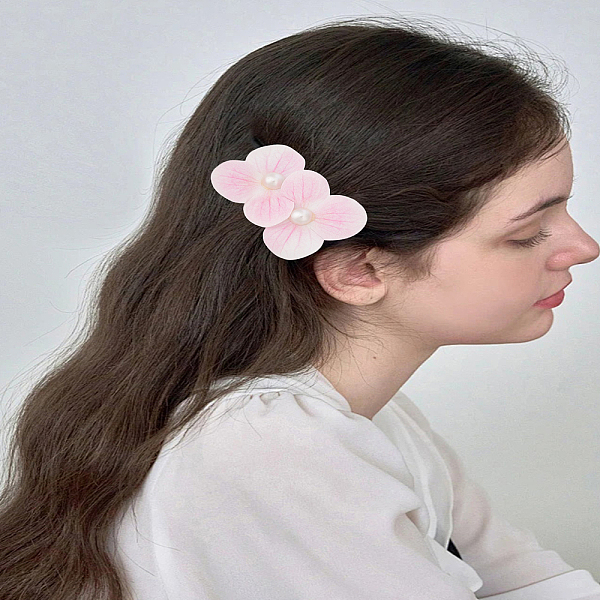 鉄製ワニ口ヘアクリップ2個