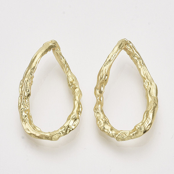 

PandaHall Alloy Linking Rings, Twist, Light Gold, 27x16x6mm, Hole: 22x10.5mm Alloy Twist