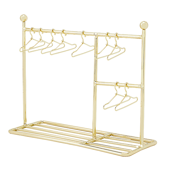 Iron Doll Clothes Rack & Hangers