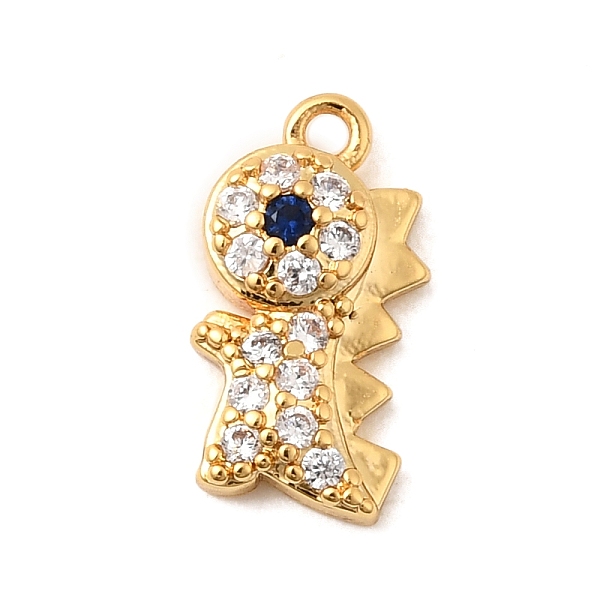 Brass Micro Pave Cu… - image