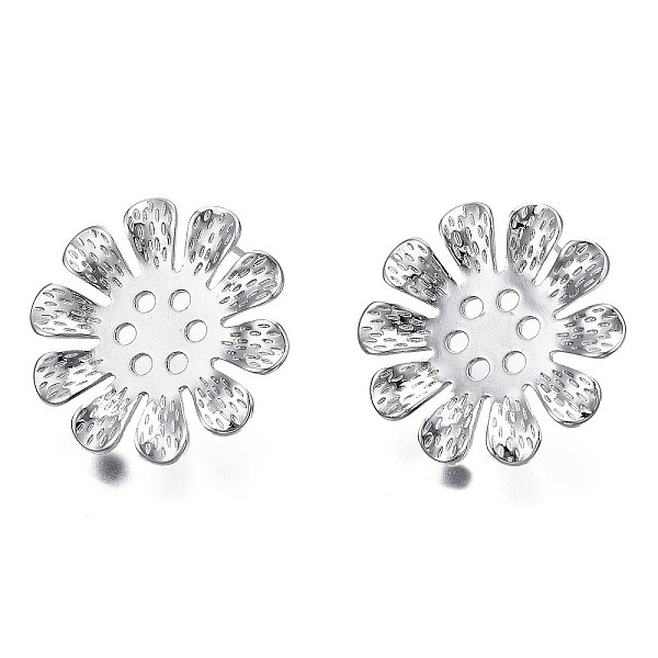 Brass Stud Earring … - image