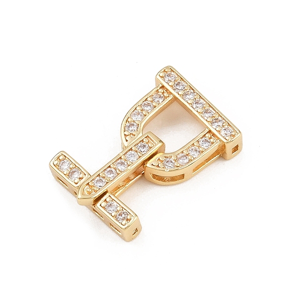 Brass Micro Pave Cl… - image