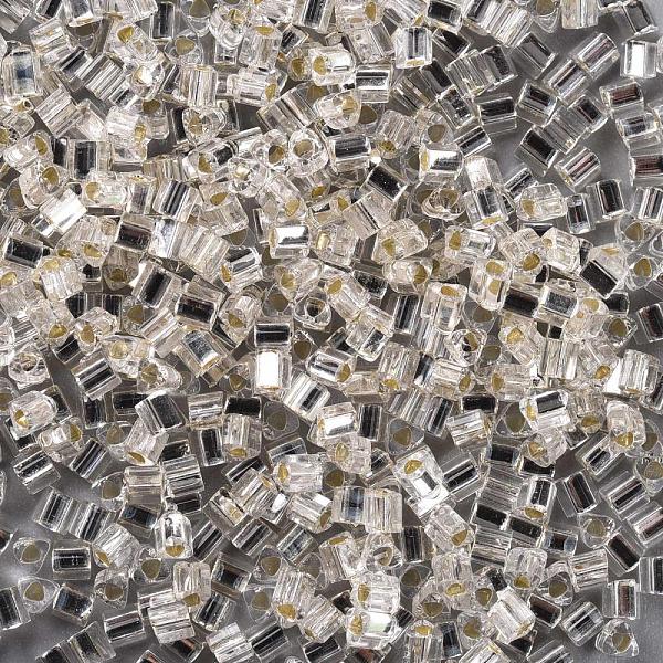

PandaHall TOHO Triangle Beads, Japanese Seed Beads, (21) Silver-Lined Transparent Crystal Clear, 10/0, 2.5x2.5x2.5mm, Hole: 0.8mm, about...