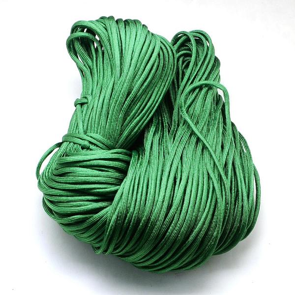 

PandaHall 7 Inner Cores Polyester & Spandex Cord Ropes, Solid Color, for Rope Bracelets Making, Green, 4~5mm, about 109.36 yards...