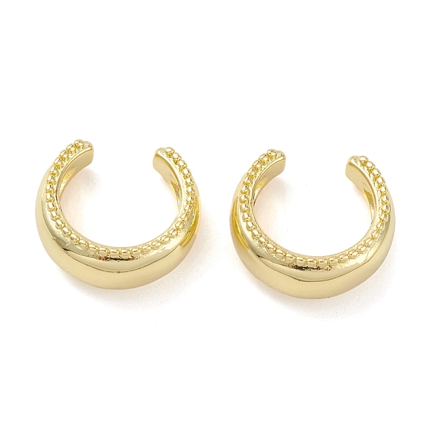 Ring Rack Plating Brass Cuff Earrings For Women Men