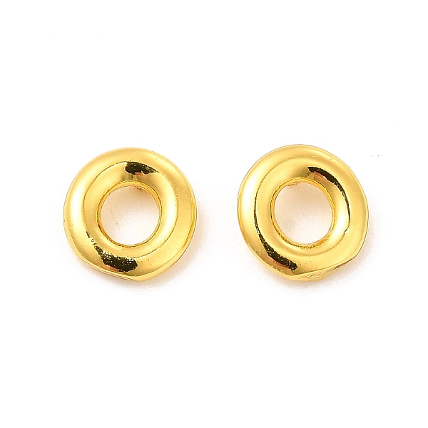

PandaHall Brass Hollow Out Initial Letter Stud Earrings for Women, Real 18K Gold Plated, Lead Free & Cadmium Free, Letter.O, 7x6.5x1.5mm...