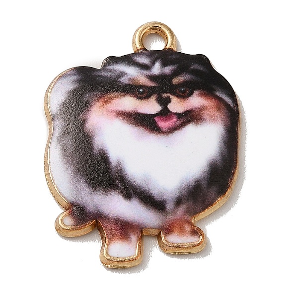 

PandaHall Alloy Pendants, Cadmium Free & Nickel Free & Lead Free, Dog, PeachPuff, 23.5x18.5x2.5mm, Hole: 2mm Alloy Dog Brown