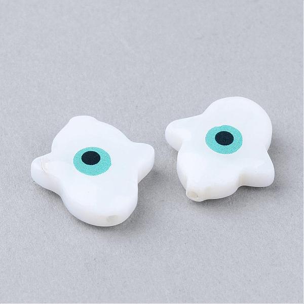 

PandaHall Natural Freshwater Shell Beads, 15~16x14x5~6mm, Hole: 1mm Freshwater Shell Others