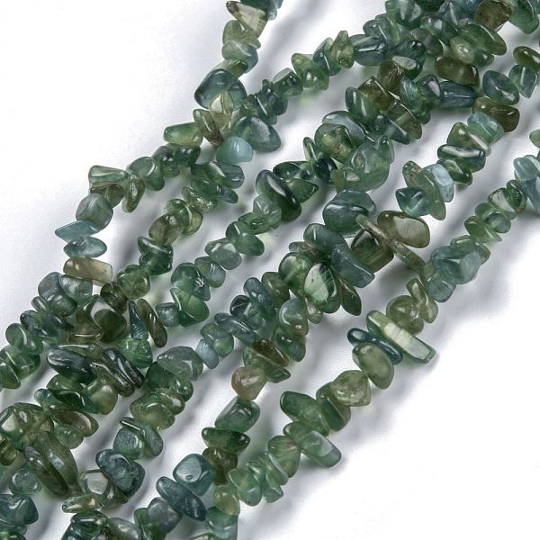 

PandaHall Natural Green Apatite Beads Strands, Chip, 3~16x3~8mm, Hole: 0.7mm, 32.28''(82cm) Apatite Chip