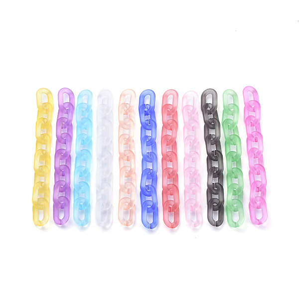 Handmade Transparent Acrylic Cable Chains