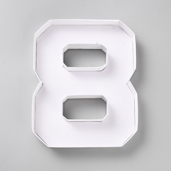 Paper Number 8 Candy Box