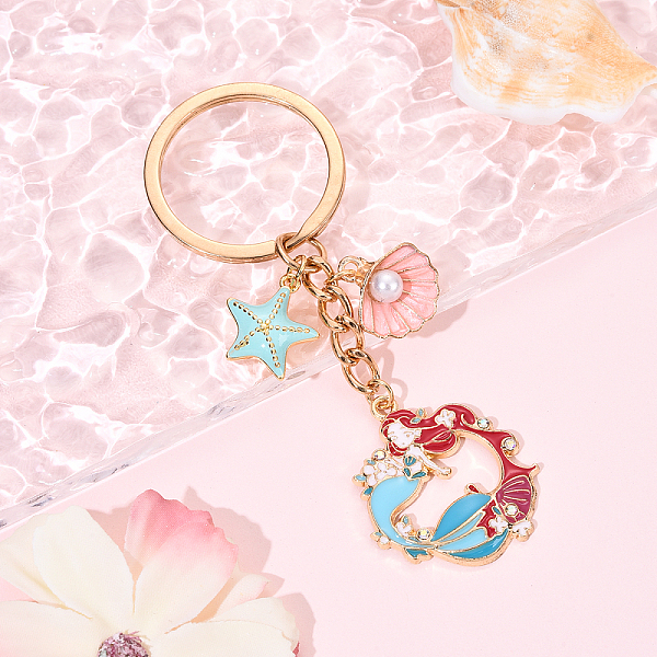 真鍮＆合金エナメルキーホルダー