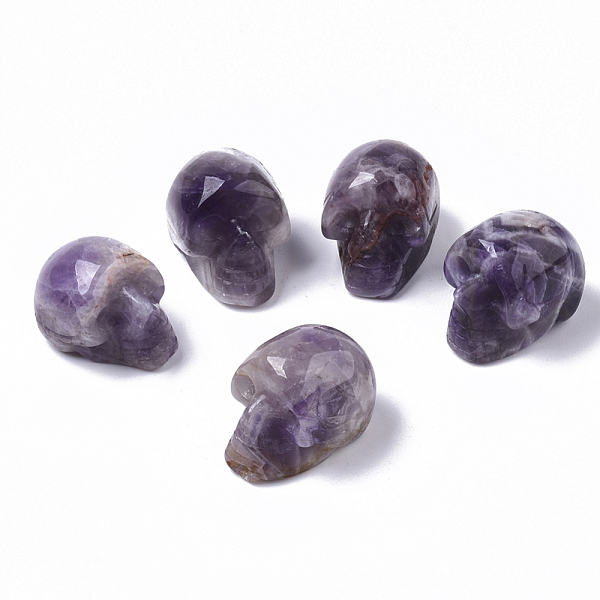 Halloween Natural Amethyst Beads