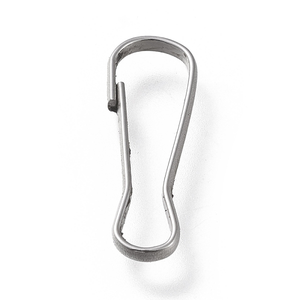 

PandaHall 304 Stainless Steel Quick Link Connectors, Linking Rings, Oval, Stainless Steel Color, 22x8x2mm 304 Stainless Steel Others