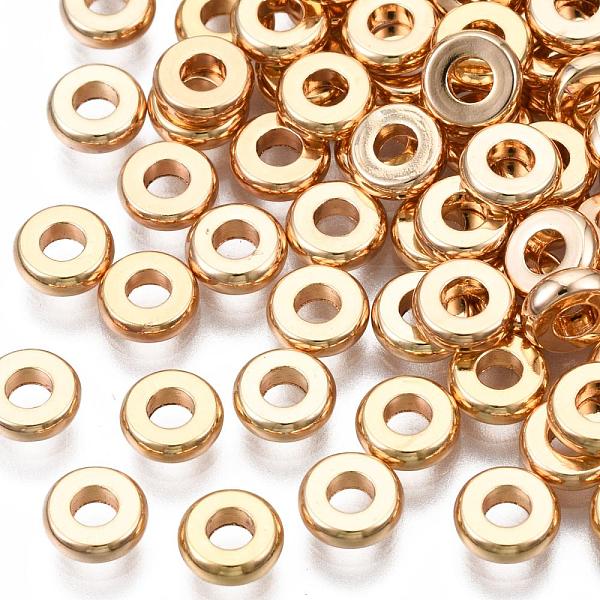 

PandaHall Brass Beads, Long-Lasting Plated, Nickel Free, Ring, Real 18K Gold Plated, 5x1.5mm, Hole: 2mm Brass Ring
