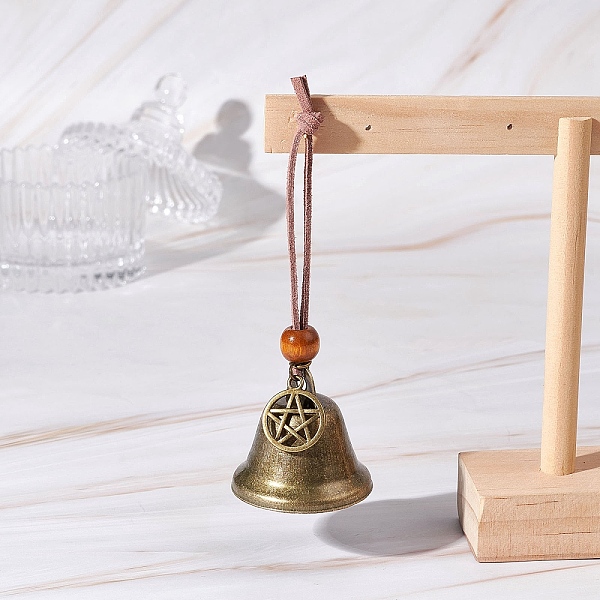 Iron Bell & Alloy Star Pendant Decorations