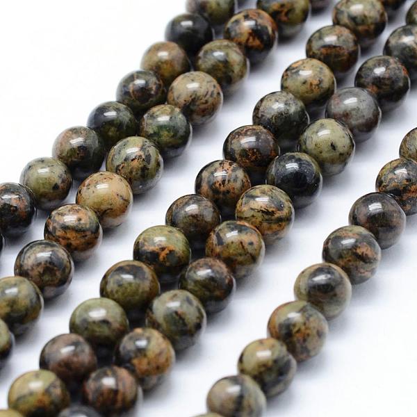 

PandaHall Natural Jade Beads Strands, Round, 8mm, Hole: 1mm, about 47pcs/strand, 15.7 inch(40cm) Other Jade Round