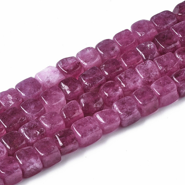 

PandaHall Natural Tourmaline Beads Strands, Dyed, Cube, Medium Violet Red, 7~8x7~8x7~8mm, Hole: 0.9mm, about 45~49pcs/strand, 13.39~14.57...