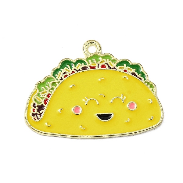 Food Alloy Enamel Pendants