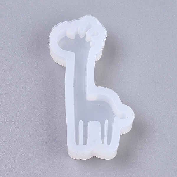 

PandaHall DIY Silicone Molds, Resin Casting Molds, for UV Resin, Epoxy Resin Jewelry Making, Giraffe, White, 44x25x7.5mm, Inner Size...
