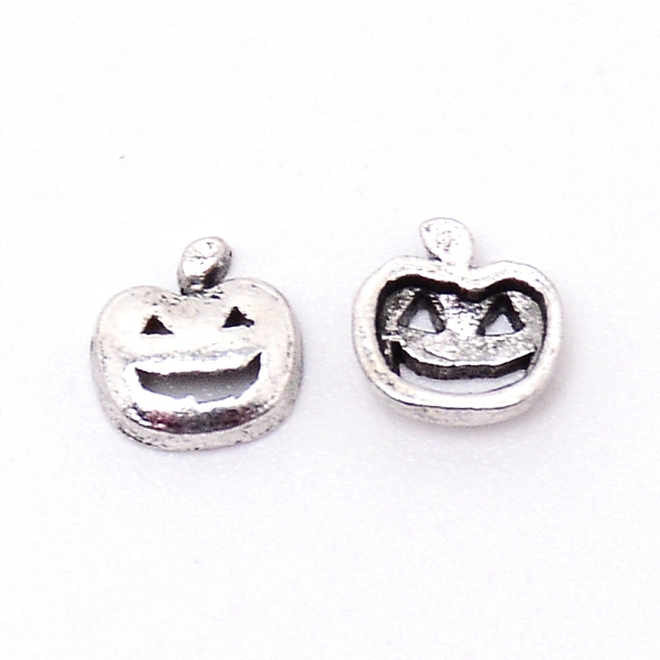 

PandaHall Halloween Themed Alloy Cabochons, Nail Art Decoration Accessories for Women, Cadmium Free & Lead Free, Pumpkin, Antique Silver...