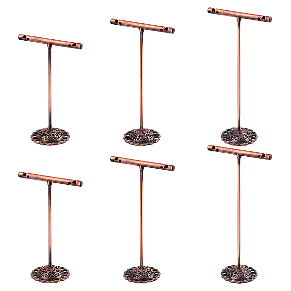Image of FINGERINSPIRE T Bar Iron Earring Displays Sets
