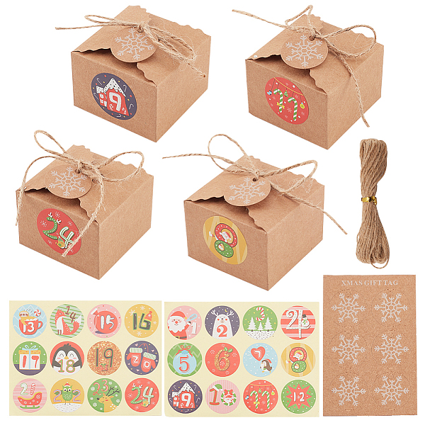 24Pcs Rectangle Fol… - image